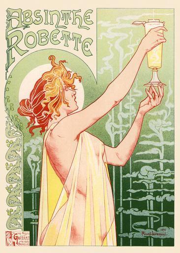 original absinthe poster french 