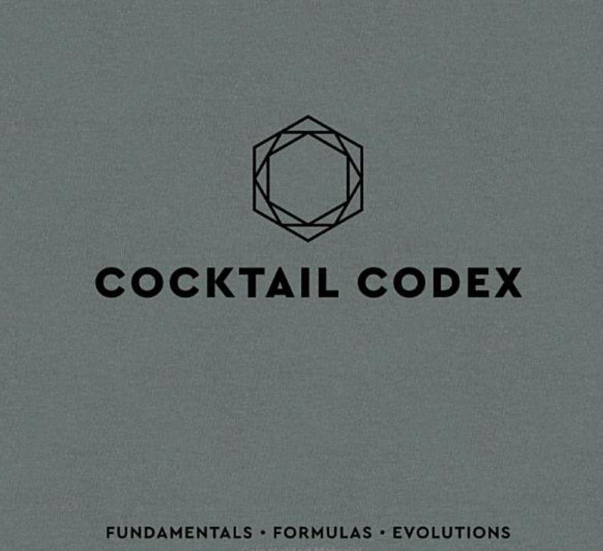 Cocktail Codex bartenders book 