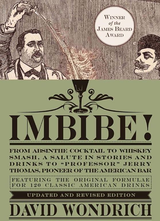 Imbibe bartending book