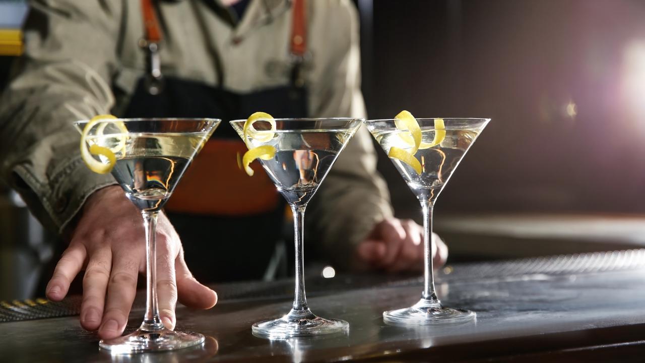 Is a martini just straight vodka?