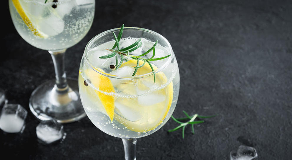 gin-and-tonic-with-rosemary-and-lemon