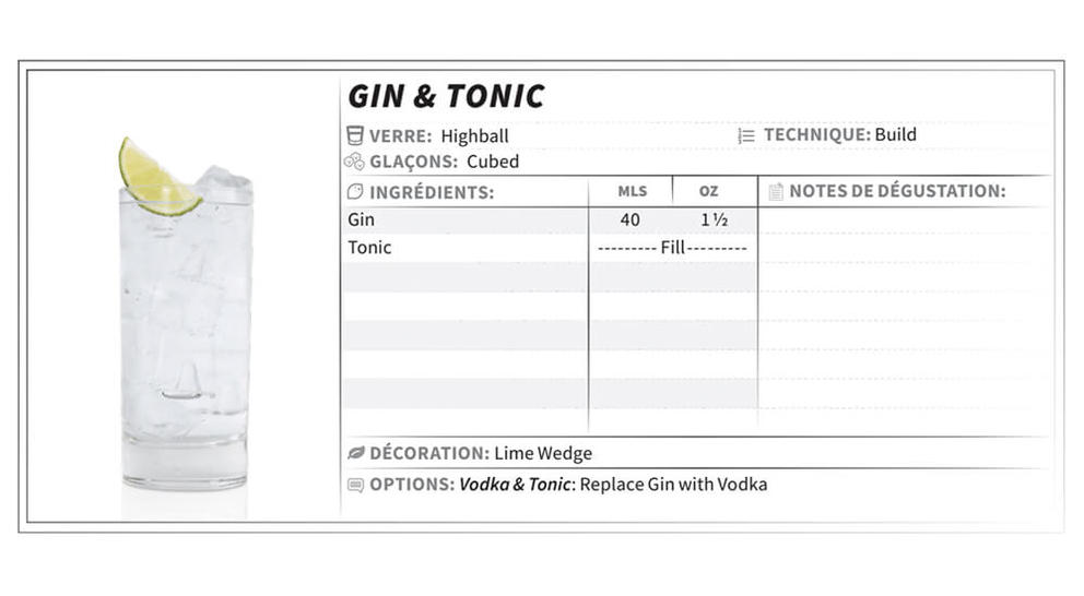 gin tonic infographie